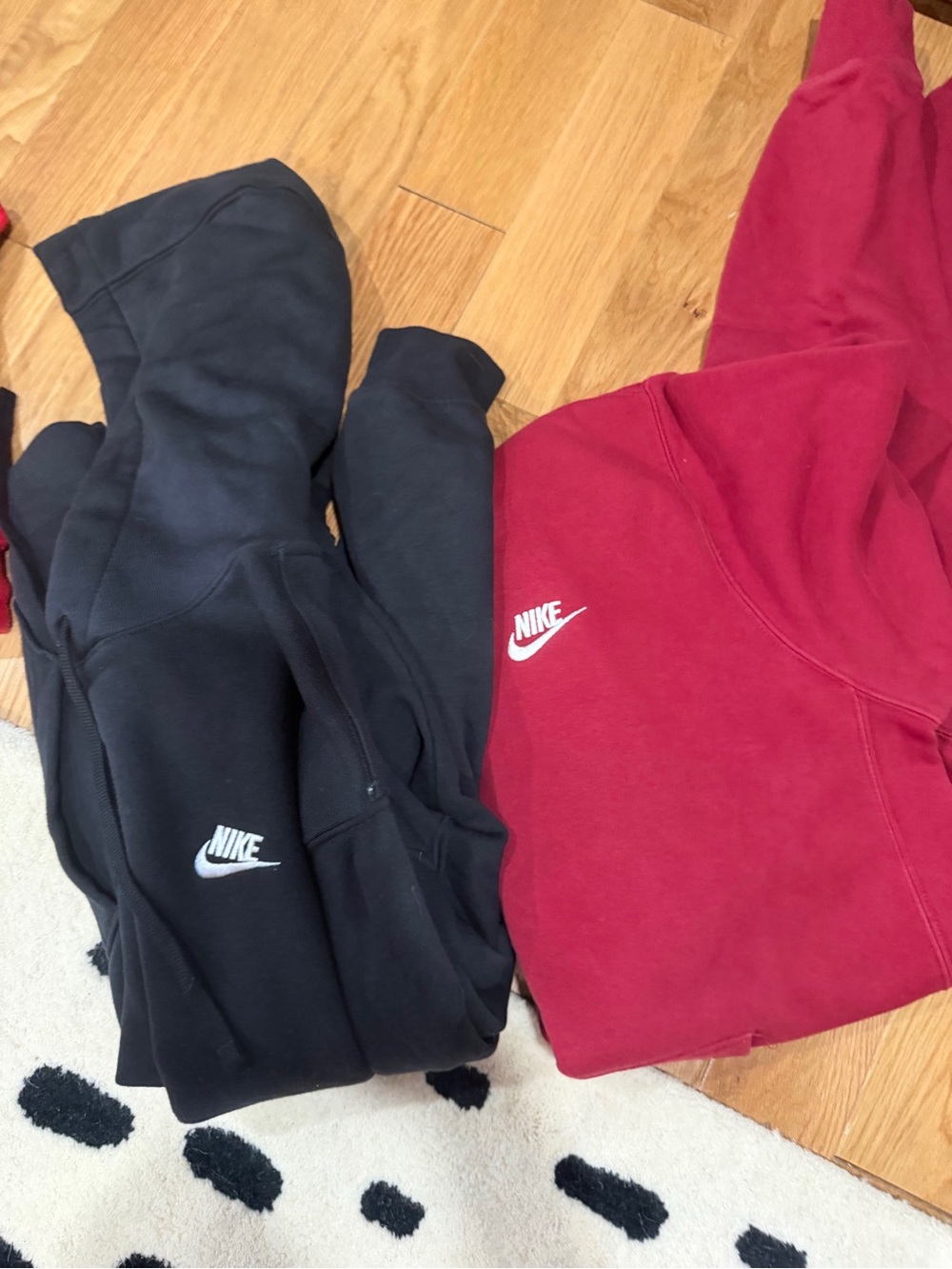 Nike Blue Sweatpants and Hoodie Set